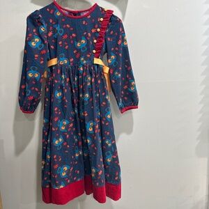 Girls Fall Dress Size 6 Handmade